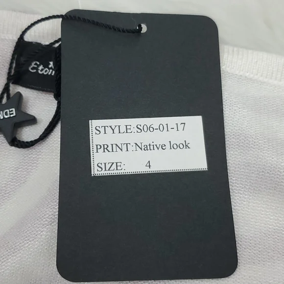 Etoile du Monde Sequins Beads cardigan sweater buttons up size 4 multicolor New - Picture 5 of 9